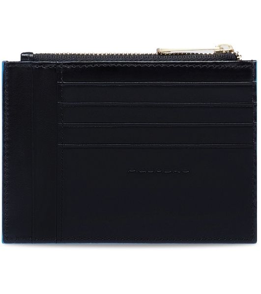 Кошелек женский Piquadro Blue Square PP6659B2R/N черный натур.кожа