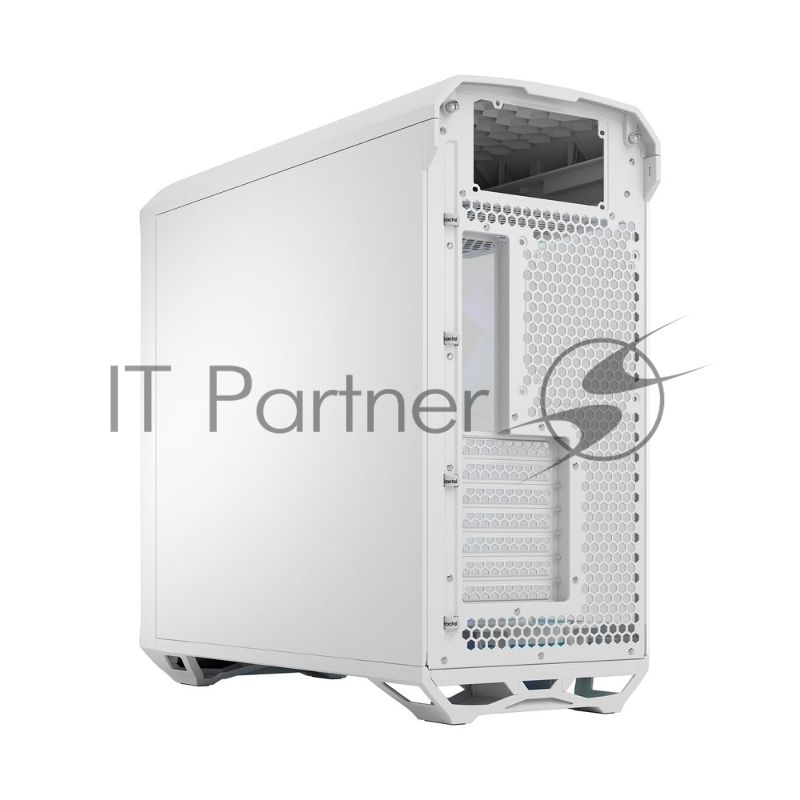 Компьютерный корпус без блока питания Fractal Design Torrent RGb TG Clear Tint, Full-Tower, 2x180мм + 3x140мм RGb, 2xUSB-A 3.2 + 1xUSB 3.2 Type-C E-ATX, SSI-CEB, SSI-EEB, ATX, mATX, mITX белый