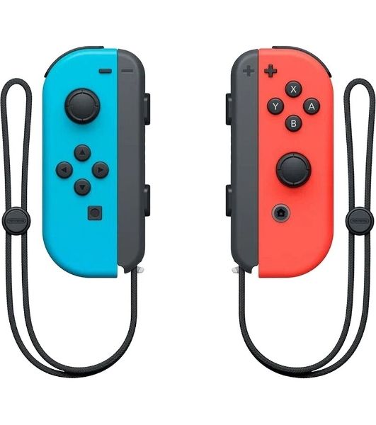 Игровая приставка Nintendo Switch OLED сине-красный