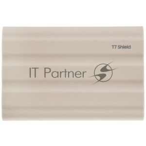 Внешний SSD Samsung T7 Shield, 1TB, USB 3.2 Gen 2 Type-C, R/W 1050/1000, бежевый