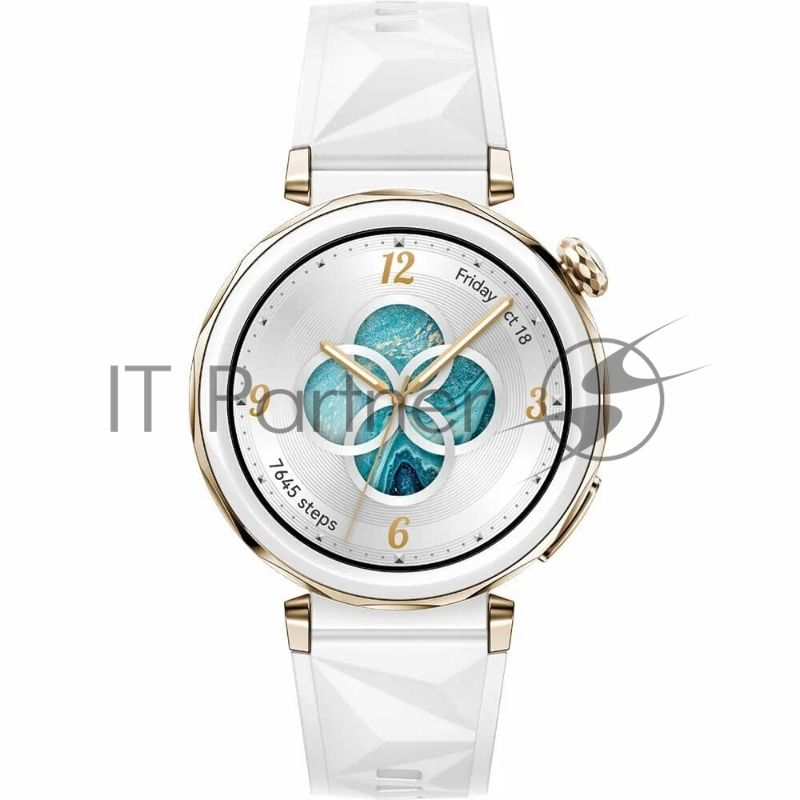 Умные часы Huawei Watch GT 5 Pro JNA-B29, 1.32" AMOLED, Bluetooth, NFC, IP68, белый