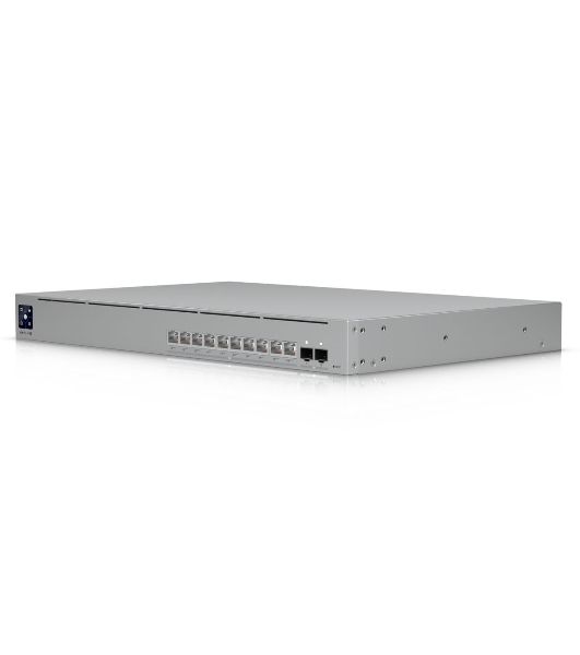 Ubiquiti UniFi Switch Pro XG 10 PoE PoE-коммутатор в стойку, 10х 10G RJ45, 2х 10G SFP+, раздача 400 Вт