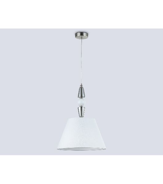Светильник Ambrella light LH75250 SN/FR сатин никель/белый матовый E27 max 60W D360*500
