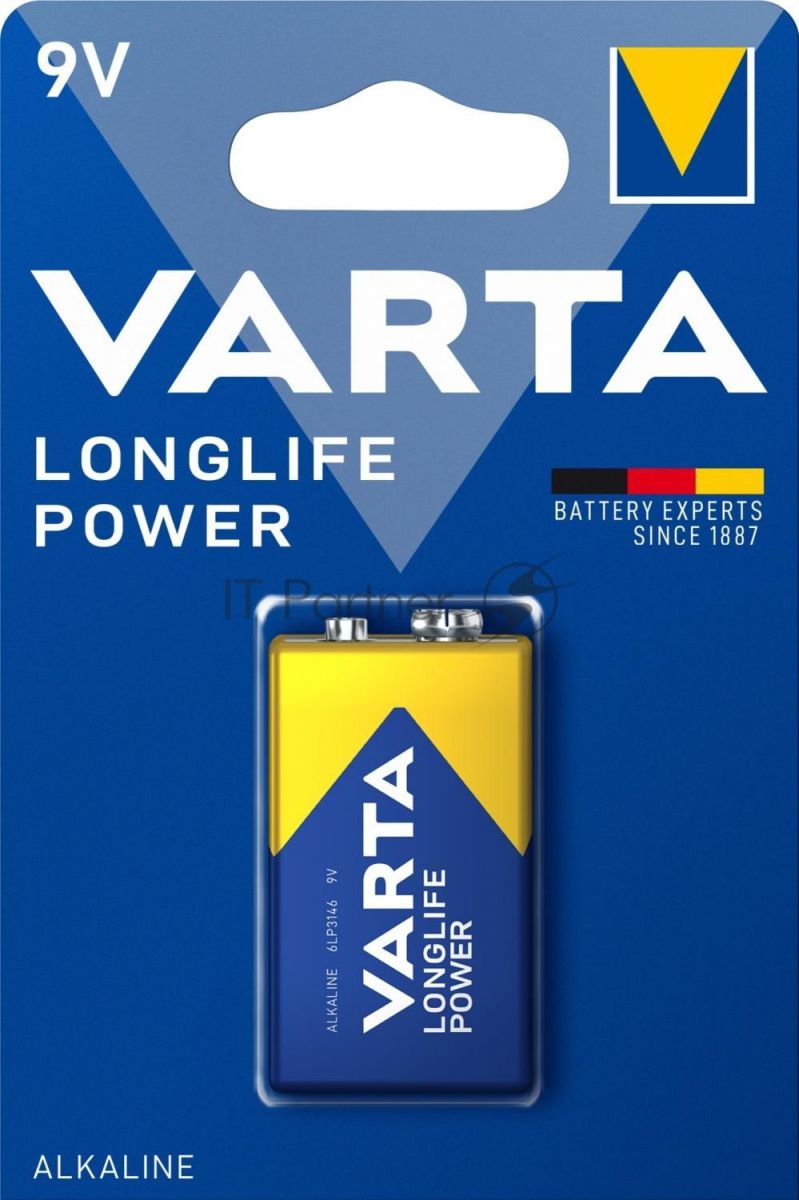 Батарейка VARTA LONGL. POWER 9V бл. 1