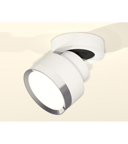Светильник Ambrella Light XM8101003 SWH/PSL белый песок/серебро полированное GX53 (A2228, A2105, C8101, N8118)
