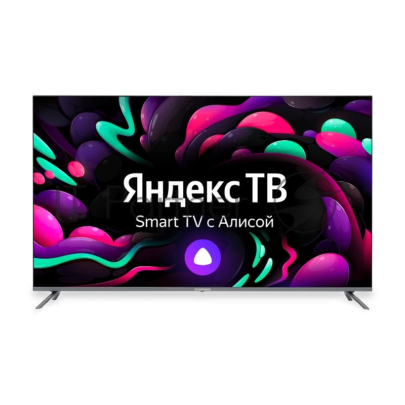 Телевизор Starwind 58" SW-LED58UG401 черный LED UHD 60Hz Яндекс ТВ