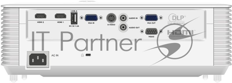 Проектор ScreenPlay INFOCUS SP226 DLP, WXGA, 4000 lm, 30 000:1, 1.541.72:1, 2xHDMI 1.4, VGA in/out, S-Video, 3.5mm in/out, USB-A, RS-232, лампа 15 000ч.(ECO mode), 10W, 27дБ, 2,9 кг, БЕЛЫЙ