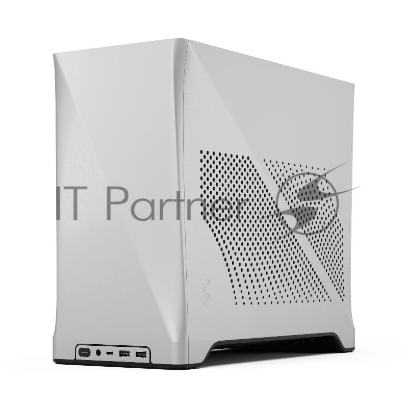 Компьютерный корпус без блока питания Fractal Design Era 2, SFF, 2x120мм, 2xUSB-A 3.0 + 1xUSB 3.2 Type-C, SFX PSU Support, mITX Silver