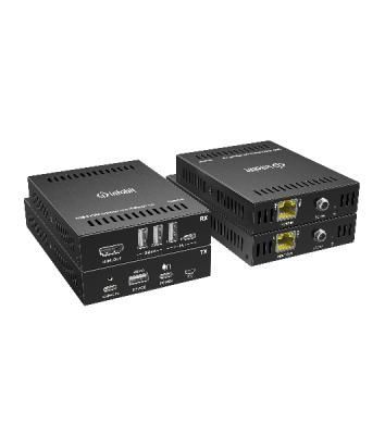 Удлинитель сигнала Infobit iTrans UC-Hub UC/KVM 4K60 USB-C через HDBase T3.0