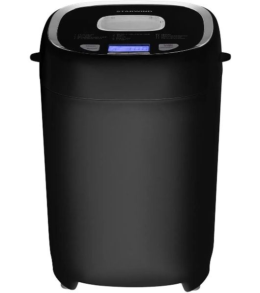 Хлебопечка Starwind SBMP0921 черный, 550 Вт, 0.9 кг, 13 программ