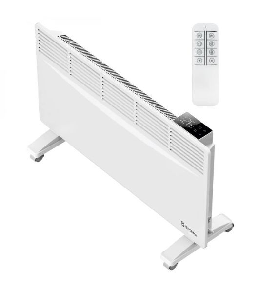 Конвектор электрический Neoclima Optima 2000W белый, 2000 Вт, электронный термостат, Wi-Fi