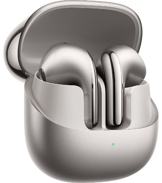 Наушники TWS Xiaomi Buds 5 серый, вкладыши, Bluetooth, активное шумоподавление, до 6 ч
