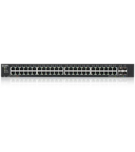 Коммутатор Smart L3 Lite Zyxel NebulaFlex XGS1935-52, rack 19", 48xGE, 4xSFP+