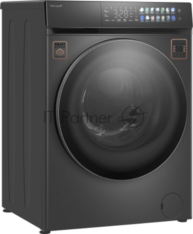 Стиральная машина Weissgauff WM 996 Autodose Inverter Touch серая, загрузка фронтальная 11кг, 1400 об/мин., класс: A+++