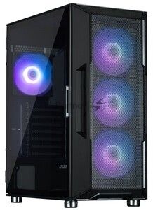 Компьютерный корпус ZALMAN MidiTower I3 NEO ARGb V2 black (ATX, без БП, 2xUSB3.0, 4x120мм ARGb) (Zalman i3 NEO ARGb V2 Black)