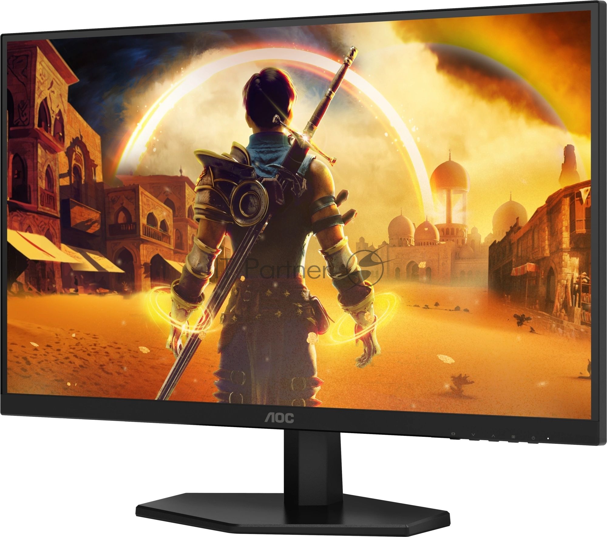Монитор 27" AOC Q27G42XE IPS 2560x1440, 180 Гц, 1 мс, 16:9, 300 кд/м², 2xHDMI, DisplayPort, встроенные динамики, черный
