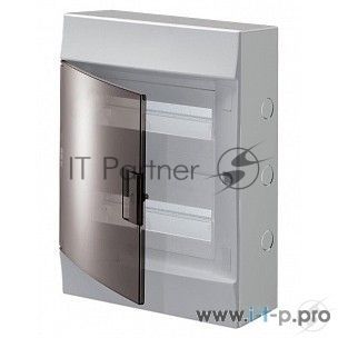 Бокс настенный ABB Mistral41 24М прозрачная дверь (с клемм)