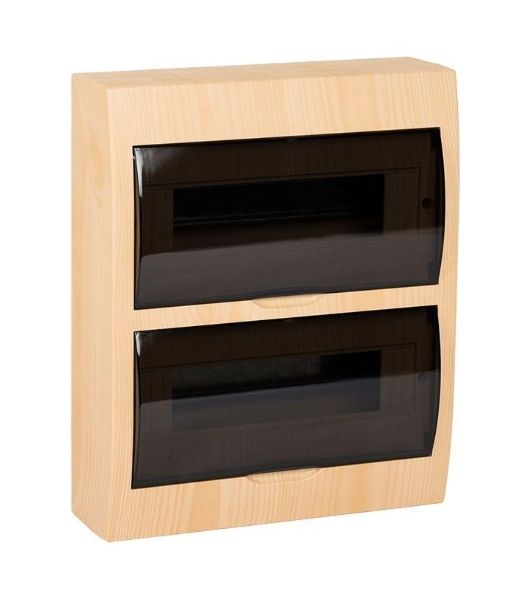 Щит ЩРН-П-24 IP41 светлое дерево PROxima EKF pb40-n-24-light
