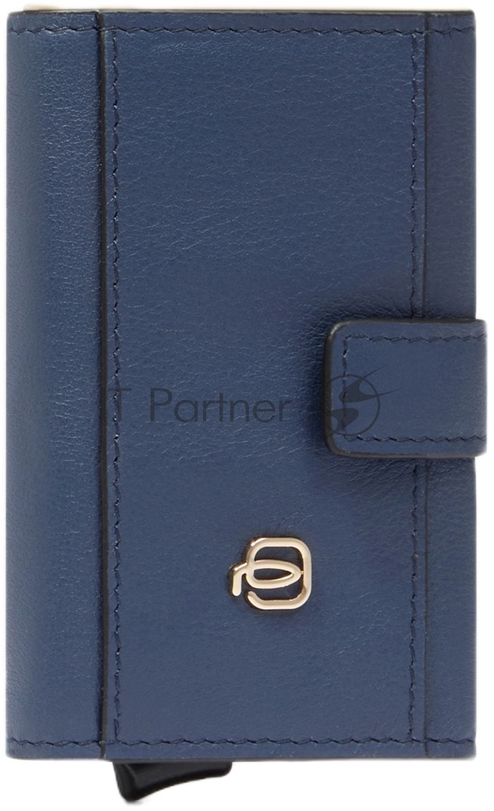 Картхолдер Piquadro Lyra PP5649W92R/BLU4 синий, натуральная кожа