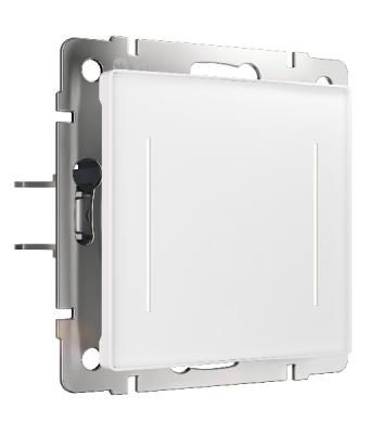 Умный сенсорный выключатель двухклавишный (белый) W4523001