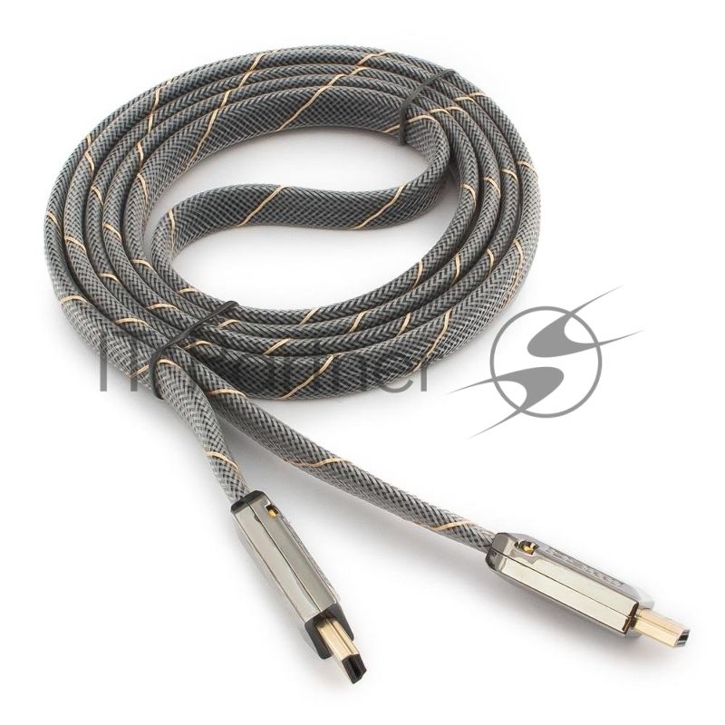 Кабель Cablexpert HDMI серия Platinum, 1,8 м, v2.0, M/M, плоский, позол.разъемы, металлический корпус, нейлоновая оплетка, блистер