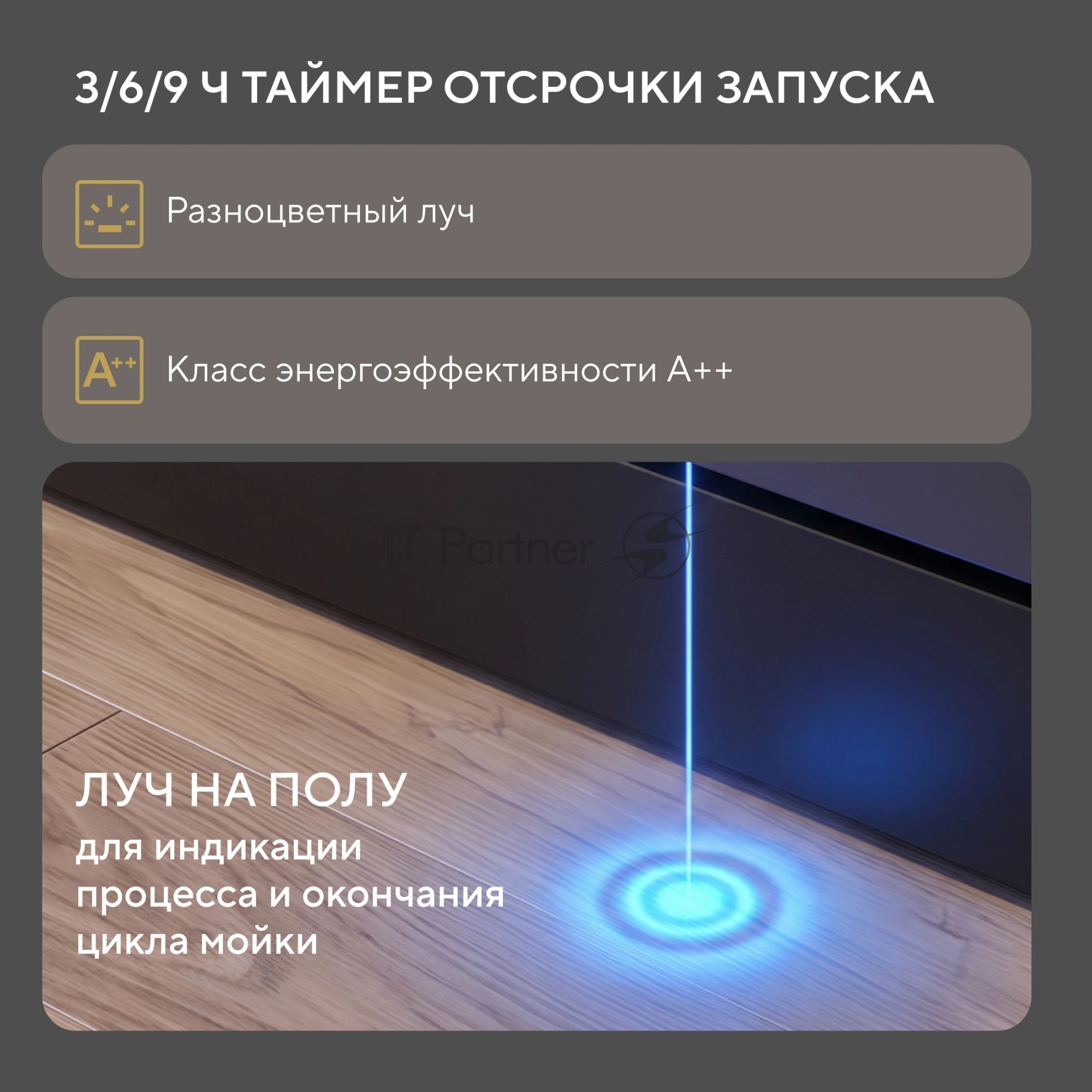 Встраиваемая посудомоечная машина Hyundai HBD 440G 1850Вт узкая