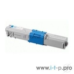 Тонер-картридж Oki C310/330/331/510/511/530/531/MC351/352/361/362/561/562 голубой 2K