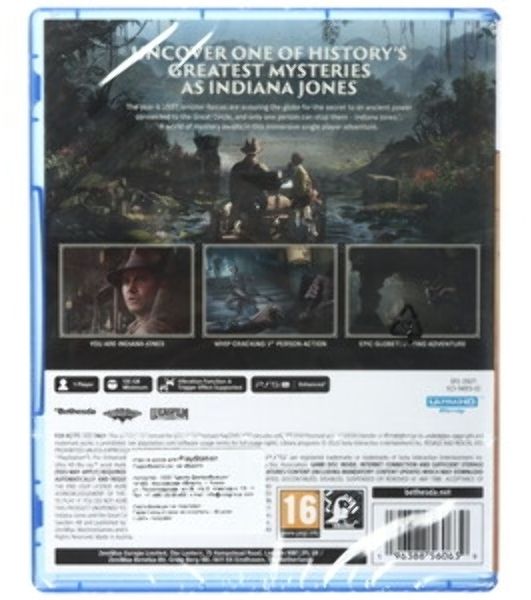 Игра для PS5 PlayStation Indiana Jones and The Great Circle (16+)