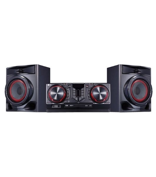 Мини-аудиосистема LG CJ44 черный 480Вт FM USB BT