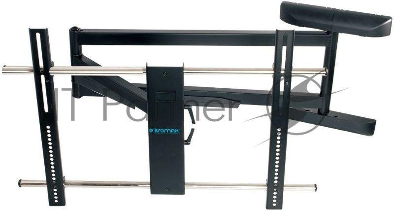 Кронштейн для телевизора Kromax ATLANTIS-120 черный 1 шт/уп. 40"-100", max 121 кг. 4 ст св., нак. +3° -12°, пов. 180°, 84-1239 мм., max VESA 800x600мм
