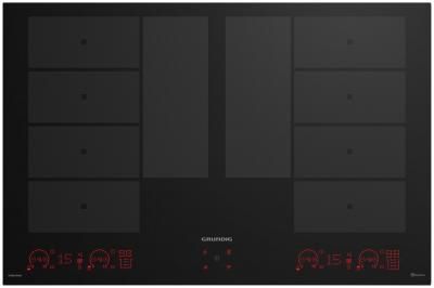 Индукционная варочная поверхность Grundig GIEI 838980 INH, 10 конфорок, стеклокерамика, 7400 Вт
