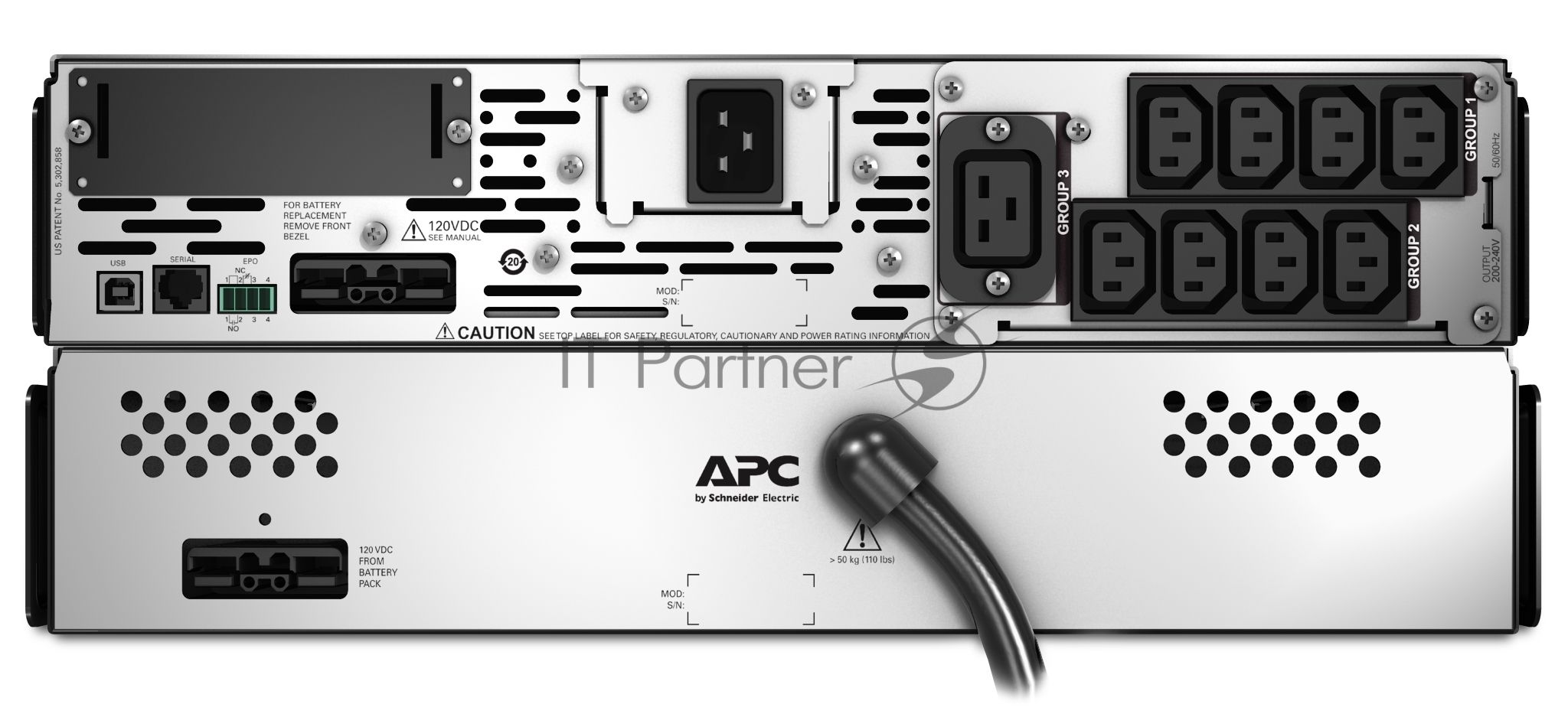 Источник бесперебойного питания APC Smart-UPS X SMX2200RMHV2U/2200ВА/1980Вт/1 х IEC 320 C19 (компьютерная), 8 х IEC 320 C13 (компьютерная)