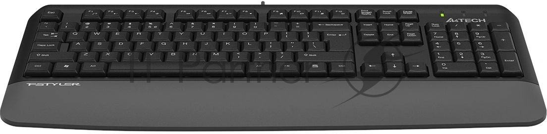 Клавиатура A4Tech Fstyler FK20 проводная, USB Type-A, серый