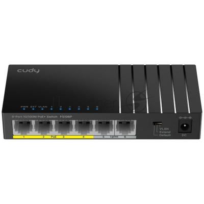 Коммутатор Cudy FS106P, 6×100 Мбит/с, неуправляемый
