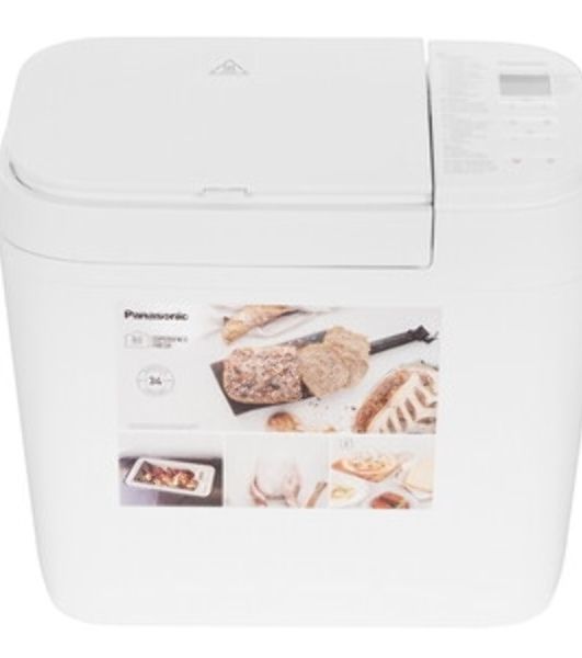 Хлебопечка Panasonic SD-R2520WTS белый, 550 Вт, 1.1 кг, 28 программ