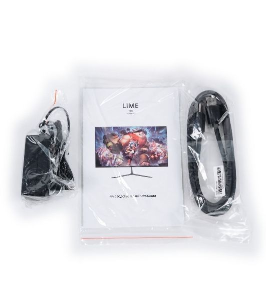 Монитор 27" Lime G270 VA 2560x1440, 144 Гц, 1 мс, 16:9, 250 кд/м², 2xHDMI, 1xDP, 1xUSB, 4 Вт, черный