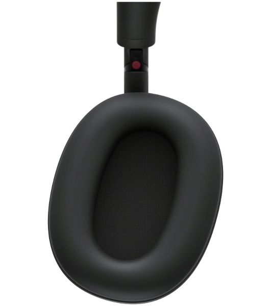 Беспроводные/проводные наушники Sony WH-1000XM6 черный, полноразмерные, Bluetooth + проводной, адаптивное активное шумоподавление, до 40 ч