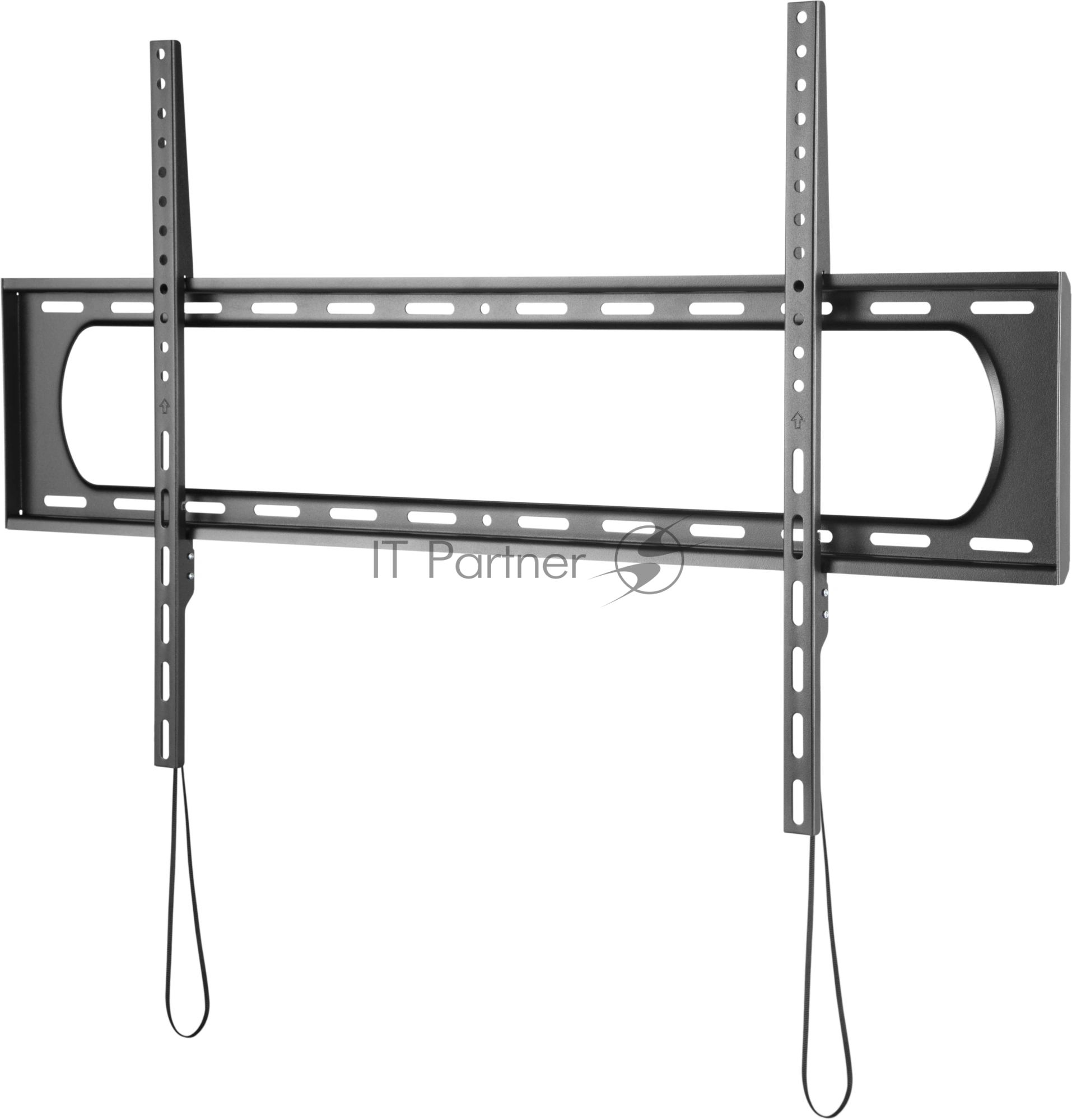 Кронштейн для телевизора Ultramounts UM825F черный 60"-120" макс.120кг настенный фиксированный