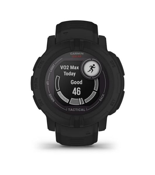 Умные часы Garmin Instinct 2 Solar Tactical, 1.1" MIP, Wi-Fi, Bluetooth, NFC, GPS, IP68, черный