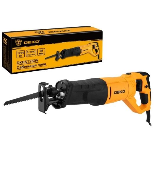 Сабельная пила DEKO DKRS1250V, 1250Вт