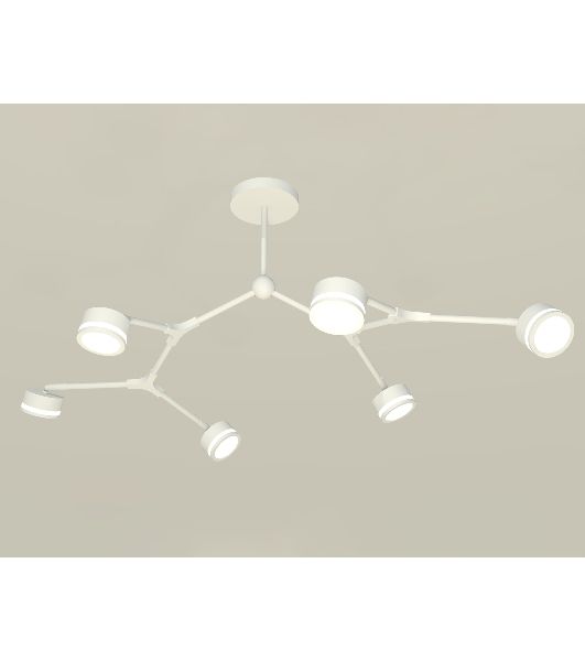 Светильник Ambrella light XB9055200/6 SWH/FR белый песок/белый матовый GX53 (C9055, N8412)