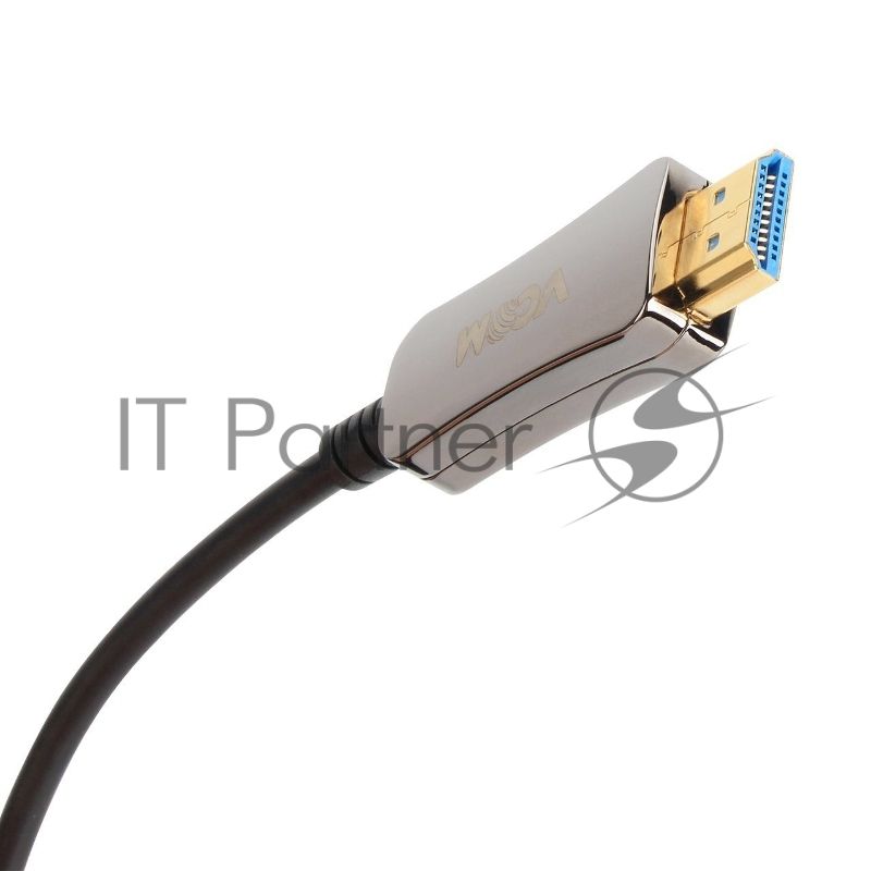 Активный оптический кабель HDMI 19M/M,ver. 2.0, 4K@60 Hz 80m VCOM