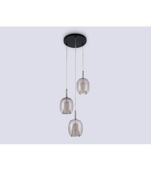 Подвесной светильник Ambrella light LH11156/3 BK/WH/TI черный/белый/янтарь E27*3 max 60W D425*1500