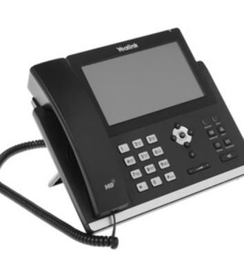 Телефон IP Yealink SIP-T74W черный