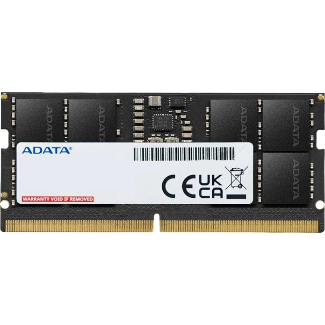 Оперативная память ADATA Premier, DDR5, 16GB (1x16GB), 5600 MHz, CL46, без радиатора, черный, SO-DIMM