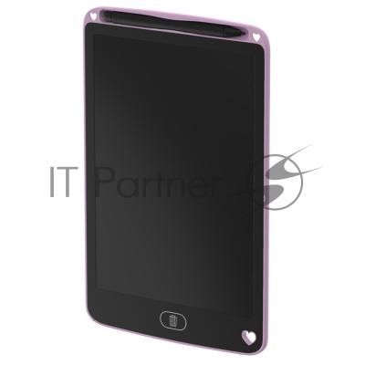 Графический планшет LCD для заметок и рисования Maxvi MGT-01 pink