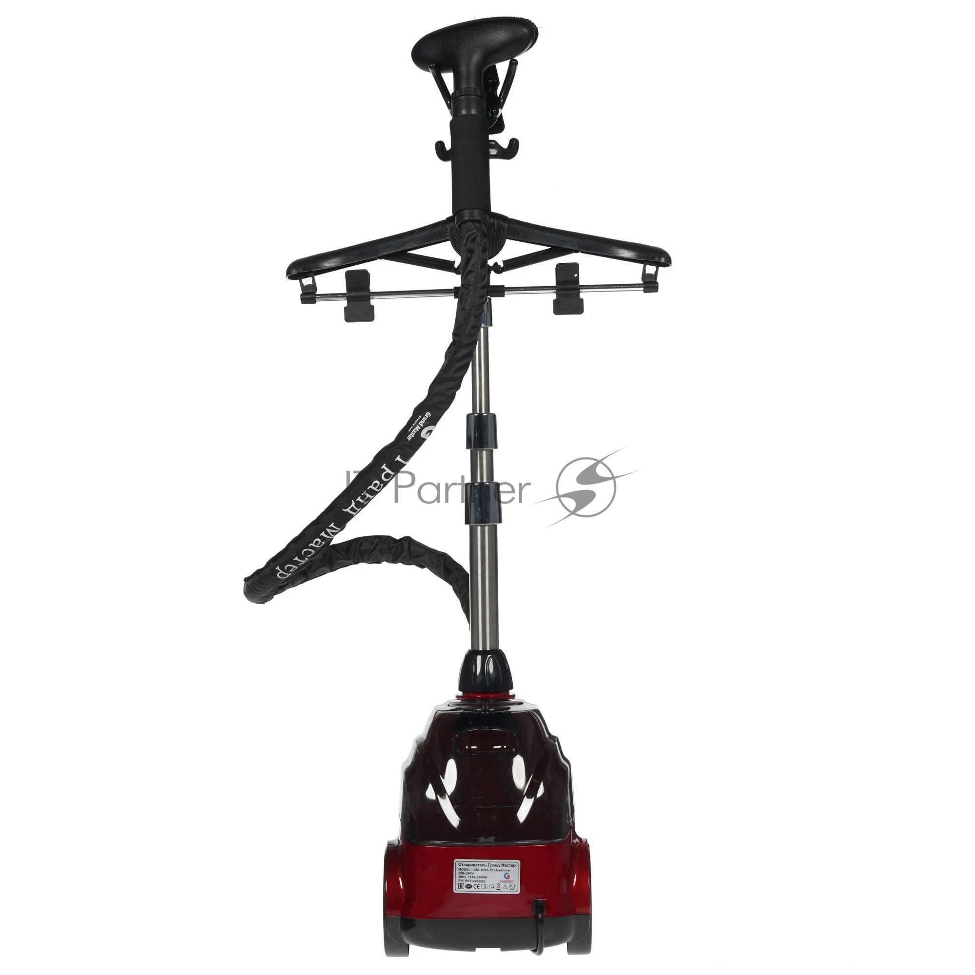 Отпариватель Grand Master GM-S205 Professional красный, 2300 Вт, 80 г/мин, 2500 мл