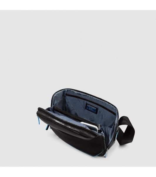 Сумка мужская Piquadro Blue Square CA6900B2/N черная натур.кожа