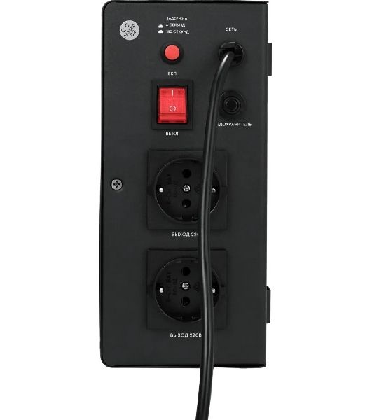 Стабилизатор напряжения Smartwatt AVR Triac 2000TW 2000ВА черный