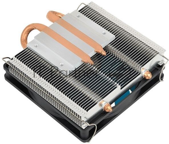 Кулер CPU Aerocool Verkho 2 Slim (универсальный, 105W, 18-27 dB, 1000-2300 rpm, 90мм, 4pin, медь+алюминий) RTL